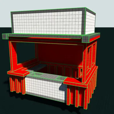 Voxel Store Front