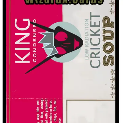 KING CRICKET SOUP; Series 1, Card 2