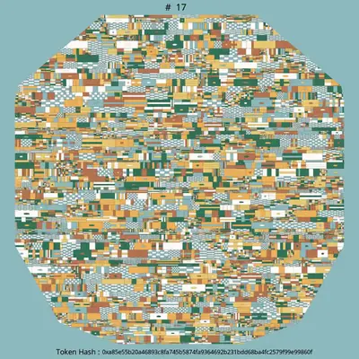 Abstracte Raster:The last piece #17