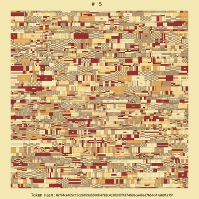 Abstracte Raster:The last piece #5
