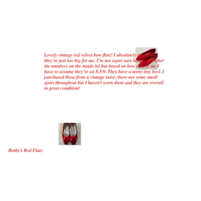 (The Angels Wanna Wear My) Red Shoes #8