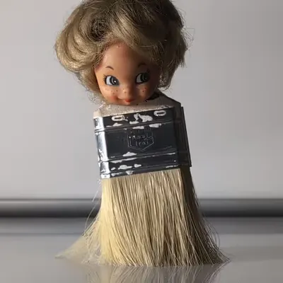 Paintbrush Girl