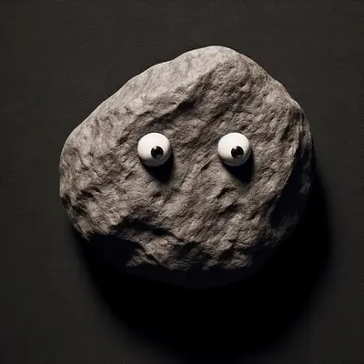 googly rock 332