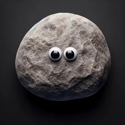 googly rock 134