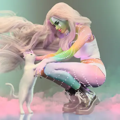 Alizzz & Meowww in Technicolorland