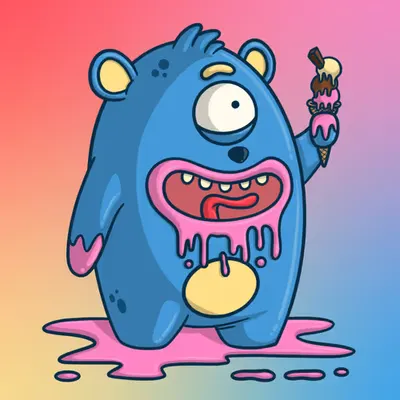 #003 - Bubblegum Bear