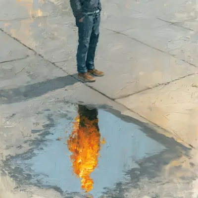the pain i try to hide. 