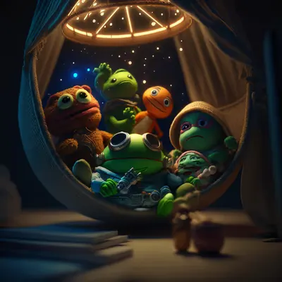 Pepe parachuting