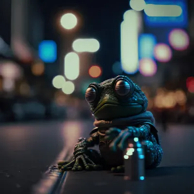 Pepe rocks the street