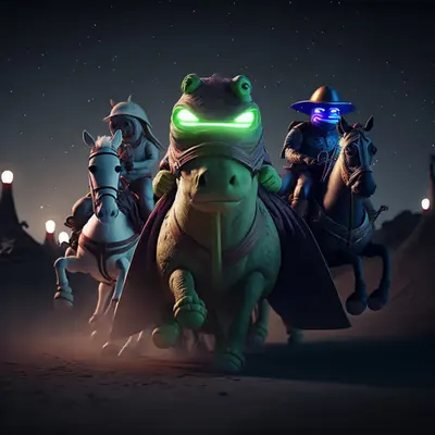 Pepe horse riding fun Yahoo