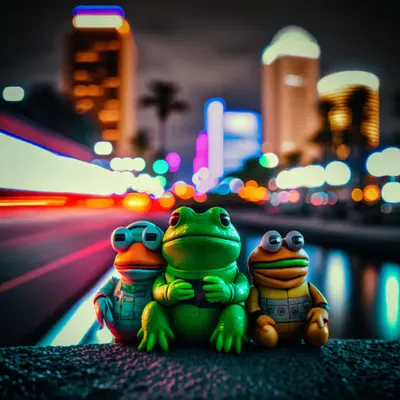 Pepe and pals having fun in Miami