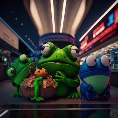 Pepe and friends shopping
