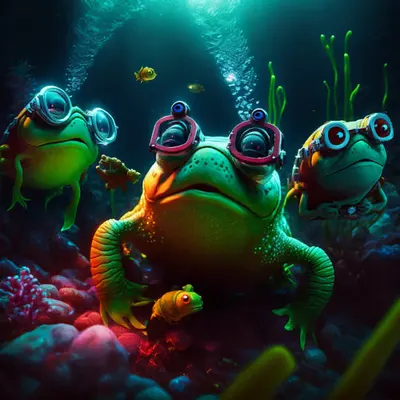 Pepe scuba diving