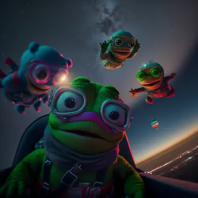 Pepe skydiving