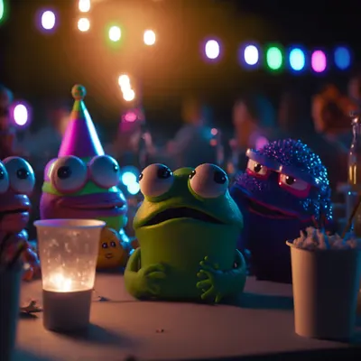 Pepe birthday party guys