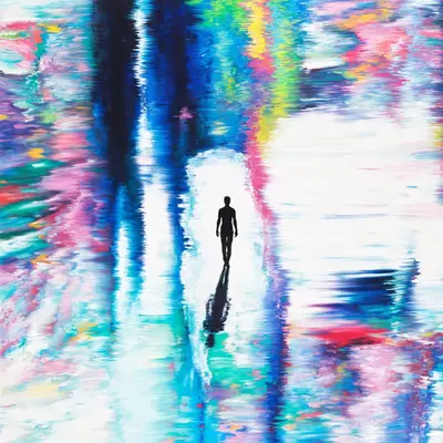 Luminous faith lifts the fog of sorrow