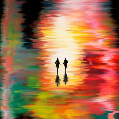 The luminous heart hums with quiet truth