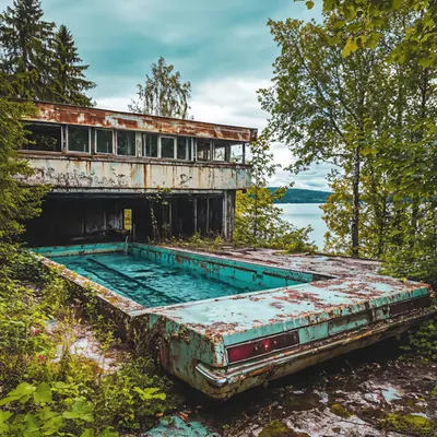 NO PARKING IN SHALLOW WATER
