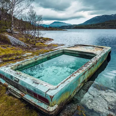 NO PARKING IN SHALLOW WATER