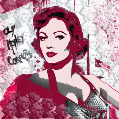 OLD MONEY CORRUPTS (RED PIN-UP)