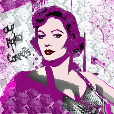OLD MONEY CORRUPTS (PINK PIN-UP)