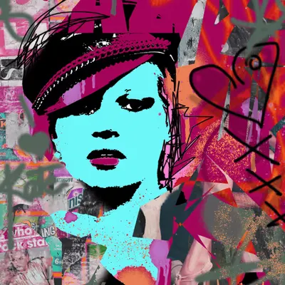 KATE MOSS - PINK TOKEN