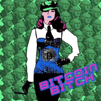 BITCOIN BITCH - TOKEN 8
