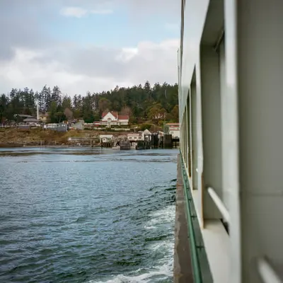 Approaching Orcas Island