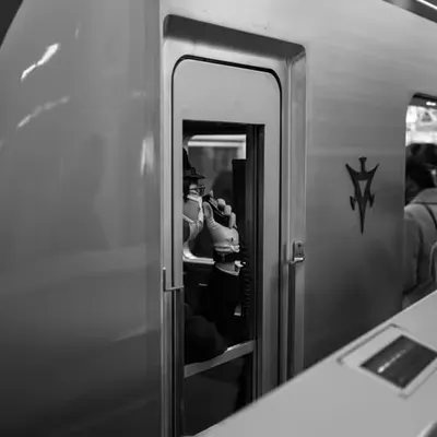 Departing