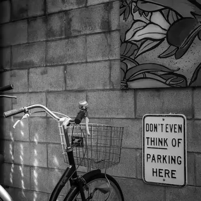 Don't Even Think Of Parking Here