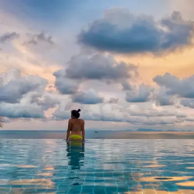 Infinity Pool in Heaven