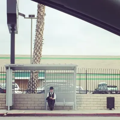 LA bus stop