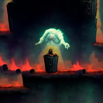 Ghost of Osiris Creepin up on "TRASH GØD"