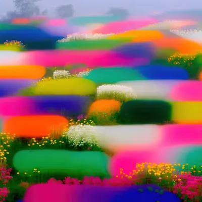 Technicolor Garden