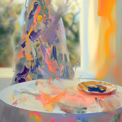 A Dance of Colors in Morning Light