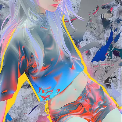 The Digital Muse's Contemplation