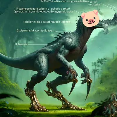 Free Piggy Nose Velociraptor for Stupid Guys and Chicks who like them too