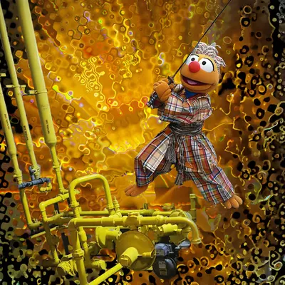 Muppet vs. Gas Pipe (in Hyperspace)