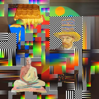 Bodhisattva lvl Van Gogh Waffle