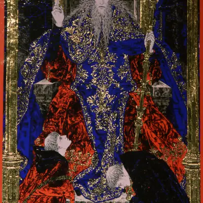 V — The Hierophant (Le Pape)