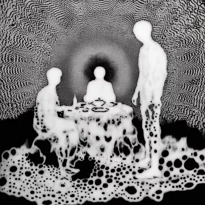 Surrounded By Dark Human Figures