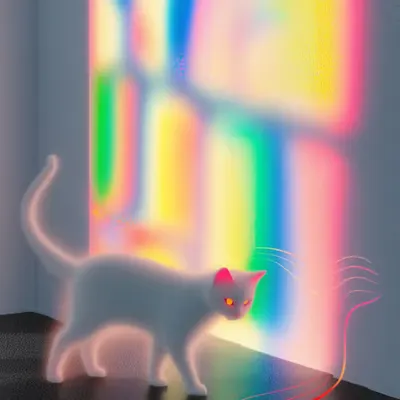 The Cat Gazes
