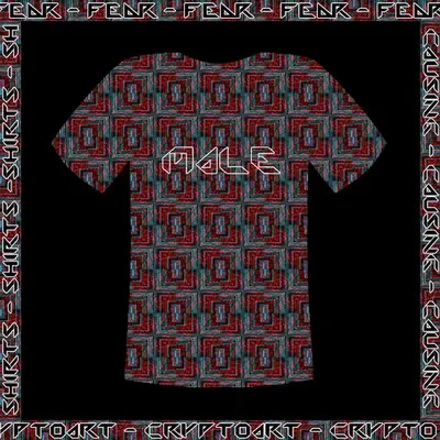 Fear causing Cryptoart Shirts (Male)