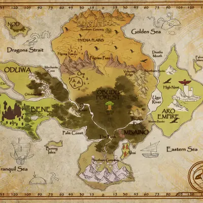 MAP OF ALA