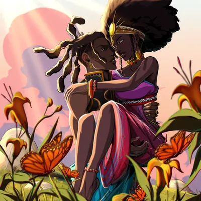 LOVERS EMBRACE
