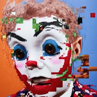 ANDROID PLAZA - Clown Portrait Painting A