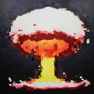 ANDROID PLAZA - Mushroom Cloud Painting D