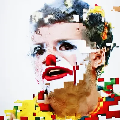 ANDROID PLAZA - Clown Portrait Painting C
