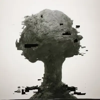 ANDROID PLAZA - Mushroom Cloud Painting F