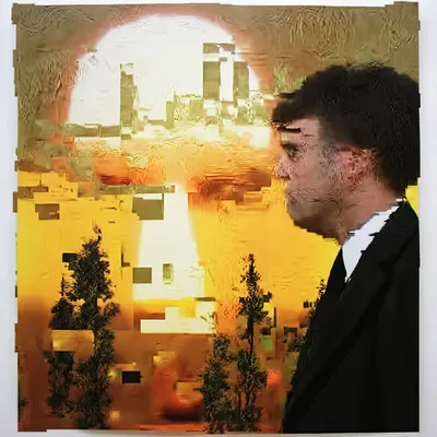 ANDROID PLAZA - Financier & Mushroom Cloud Painting C